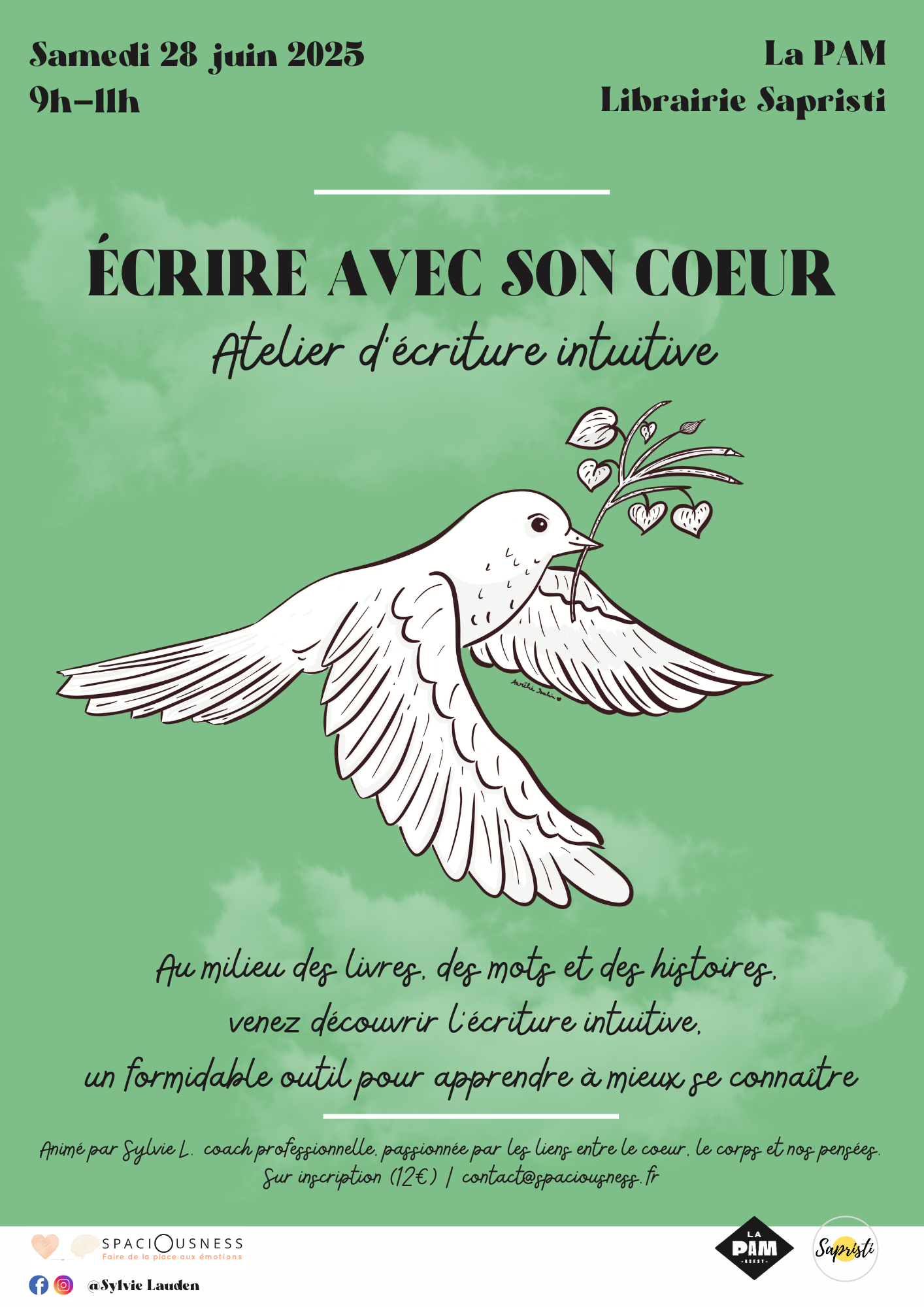 affiche ecriture intuitive Brest